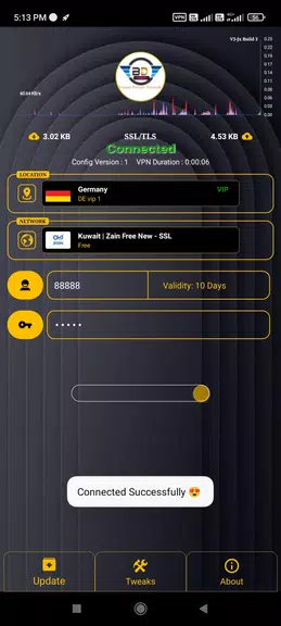 BD Gold VPN Screenshot 2