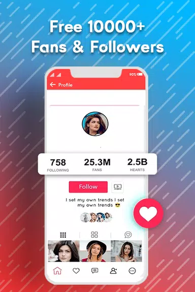 VipTools - Booster for Tiktok Screenshot 1 