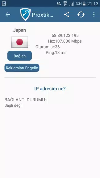 Proxtik Free VPN Screenshot 3 