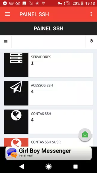 Painel NET MOVEL - VPN & SSH Screenshot 1 