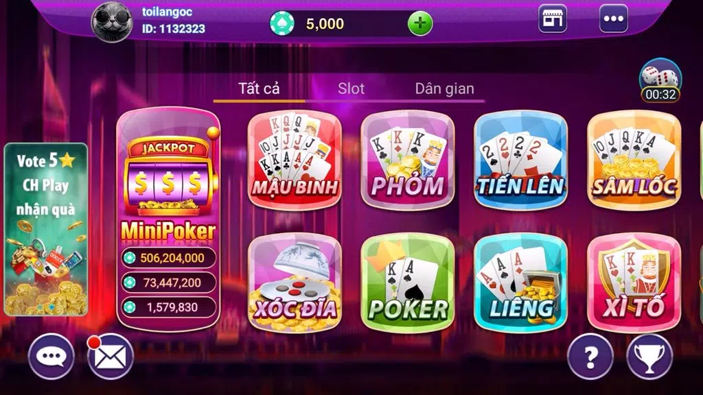 DKM Club - Game danh bai doi thuong Screenshot 2