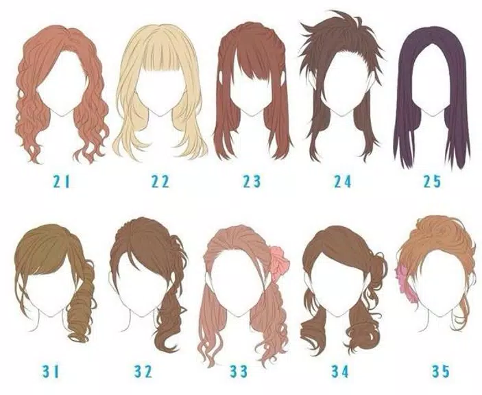 How To Draw Hair Screenshot 2 