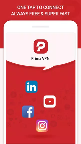 Prima VPN - Always Free Super Fast It just WORKS! Screenshot 1 