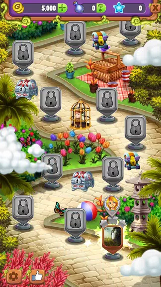 Mahjong Garden Four Seasons Screenshot 4