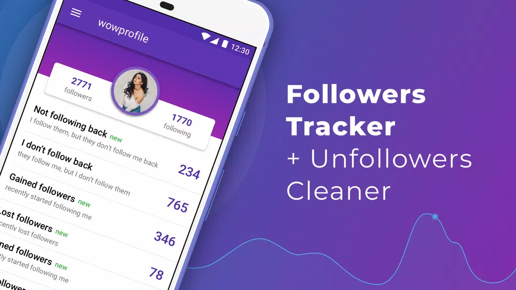 iUnfollowed: followers analytics for Instagram Screenshot 1