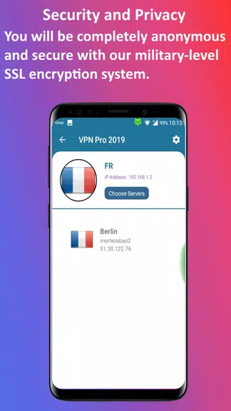 Premium Secure VPN 2019  High Speed - 100+ Servers Screenshot 2 