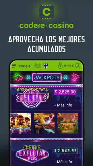 Codere: Casino en Vivo & Slots Screenshot 2