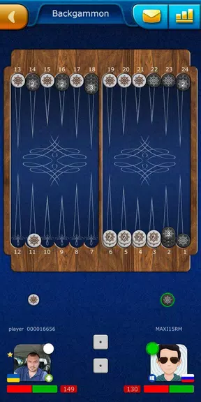 Backgammon LiveGames online Screenshot 2 