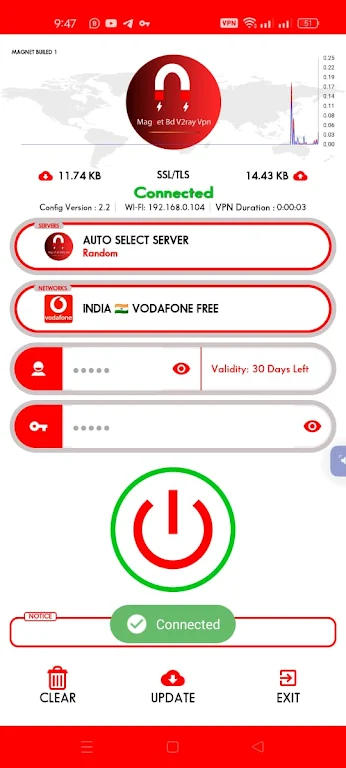 MEGNET BD V2RAY VPN Screenshot 2