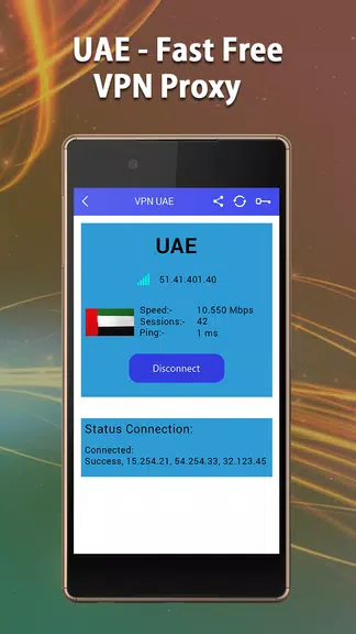 UAE - Fast Free VPN Proxy Screenshot 4