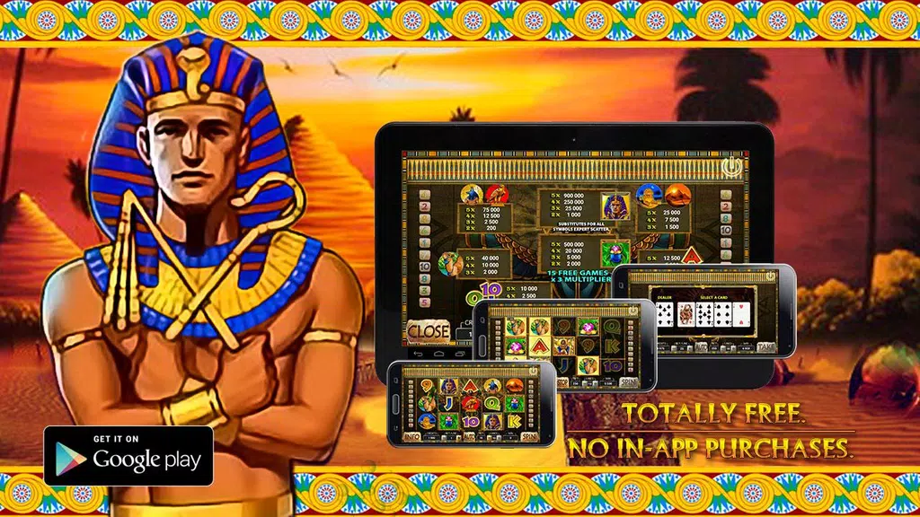 Ramses II Deluxe Slot Screenshot 1