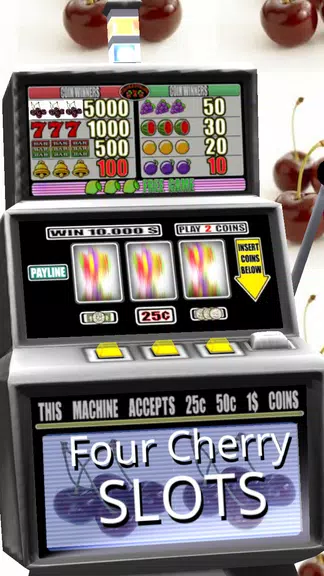 3D Four Cherry Slots - Free Screenshot 3