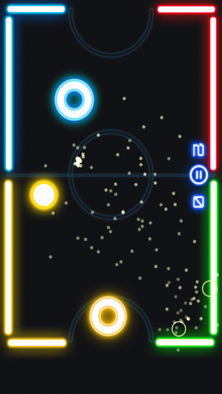 Glow Air Hockey Mod Screenshot 3