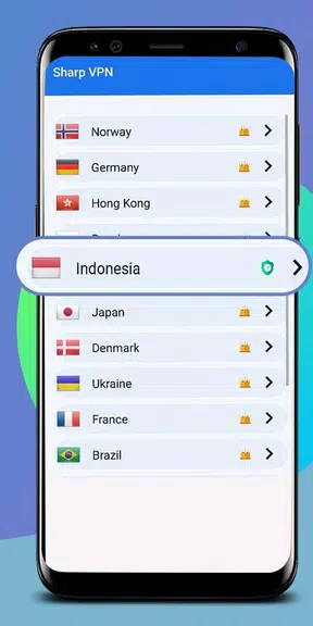 Sharp VPN Unlimited  Free VPN Screenshot 1