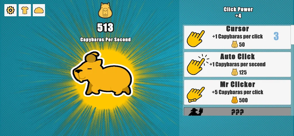 Capybara Clicker Screenshot 1