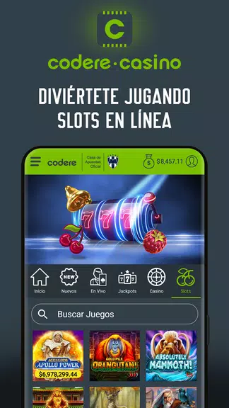 Codere: Casino en Vivo & Slots Screenshot 4 