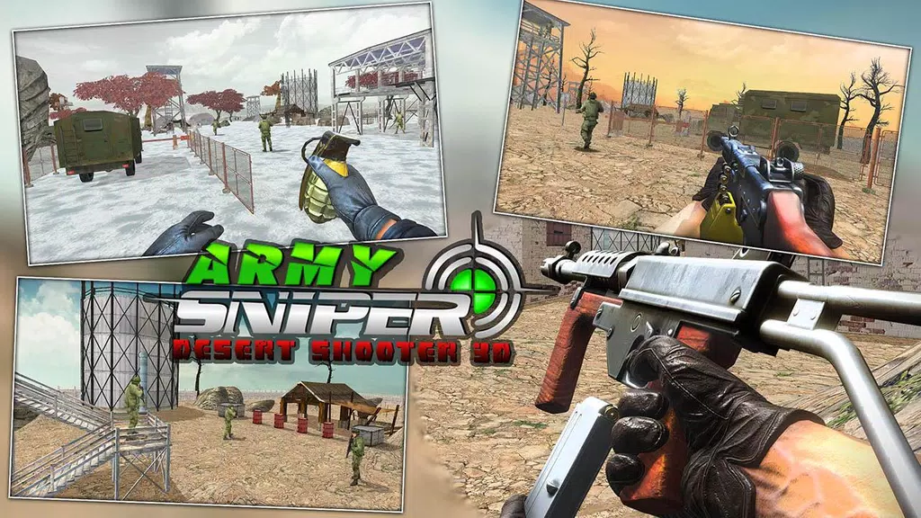 Army Sniper Desert 3D Shooter 2019 Screenshot 3 