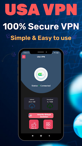 USA VPN - Safer VPN Screenshot 2 