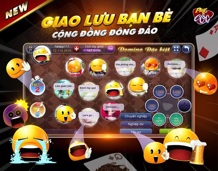 PlayCoc (Đánh bài,game bài) Screenshot 4 