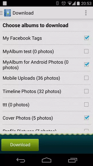 MyAlbum: Social photos manager Screenshot 1 