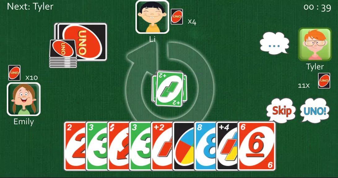 Funny Uno Free Screenshot 1 