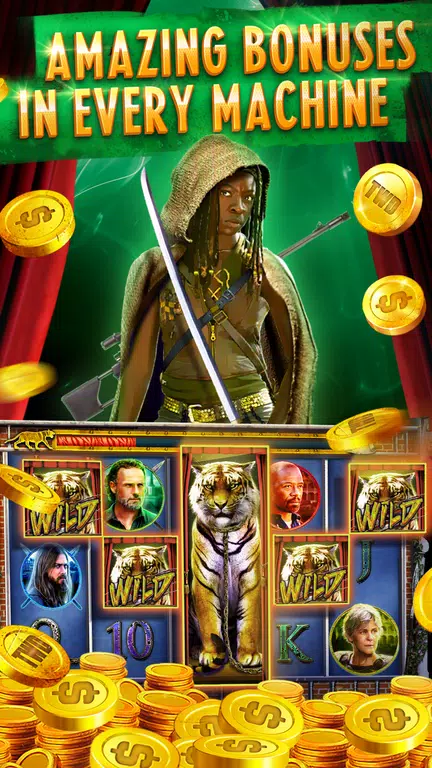 The Walking Dead Casino Slots Screenshot 1