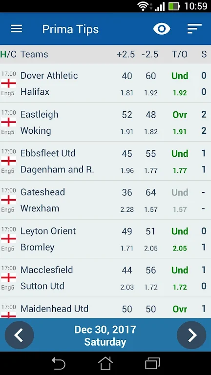 Football Predictions PrimaTips Screenshot 3 