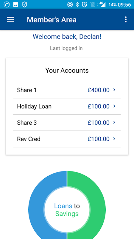 1st Class Credit Union Mobile Screenshot 3 