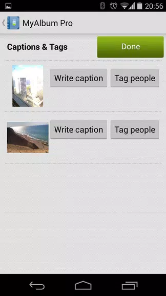 MyAlbum: Social photos manager Screenshot 4