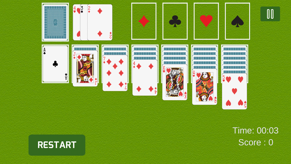 Solitaire Card Game Online Screenshot 2