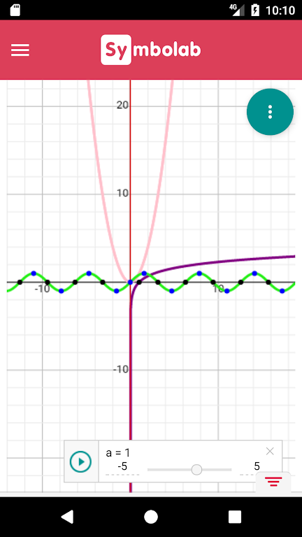 Symbolab Graphing Calculator Screenshot 3