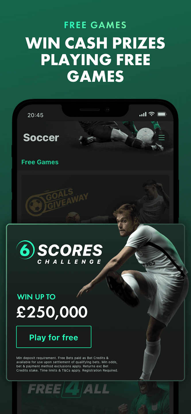 bet365 Sports Betting Screenshot 1