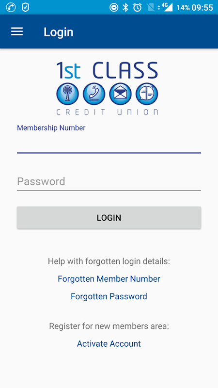 1st Class Credit Union Mobile Screenshot 2 