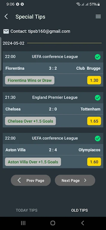 Correct Score - Betting Tips Screenshot 3 