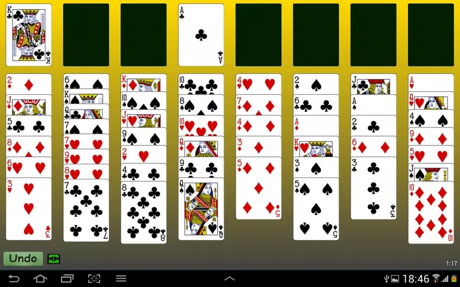 FreeCell Cards Screenshot 1 