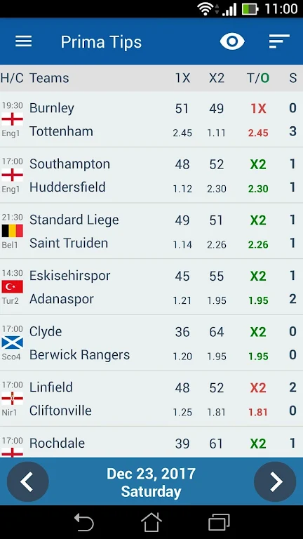 Football Predictions PrimaTips Screenshot 4 