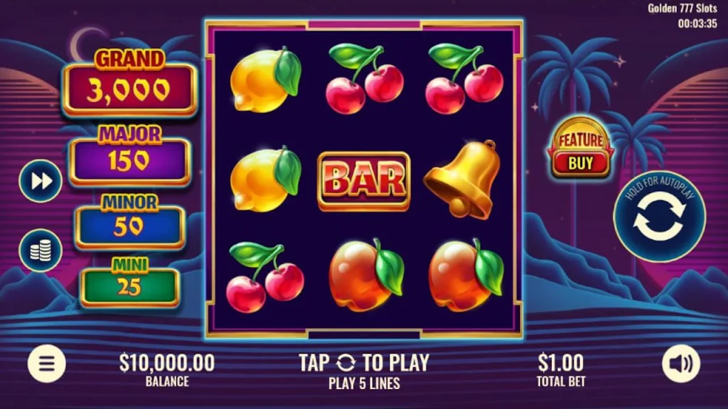 Golden 777 Slots Screenshot 2 