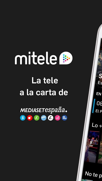 Mitele - Televisión a la carta Screenshot 1