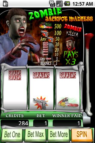 Zombie Jackpot Madness Screenshot 1 