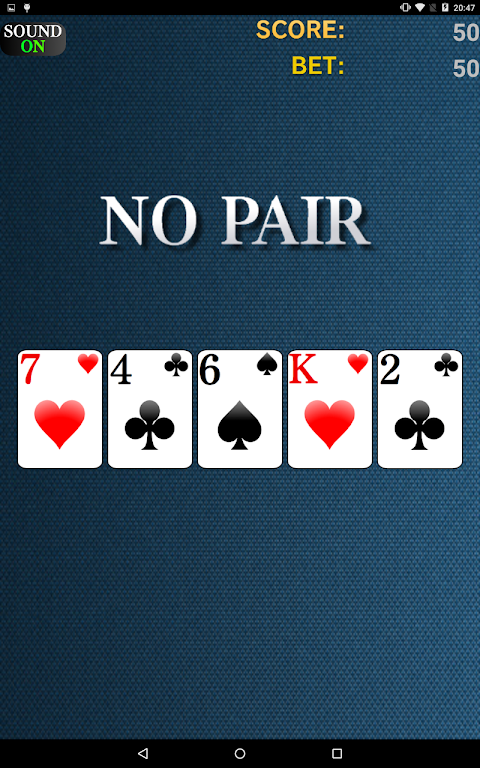 The Best Poker Card Game Screenshot 2 