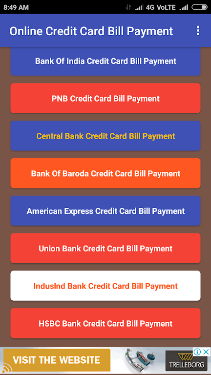 Credit Card Bill Payment Onlin Screenshot 3 