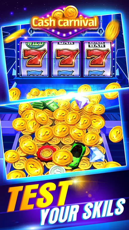 Cash Carnival Coin Pusher Game Screenshot 2