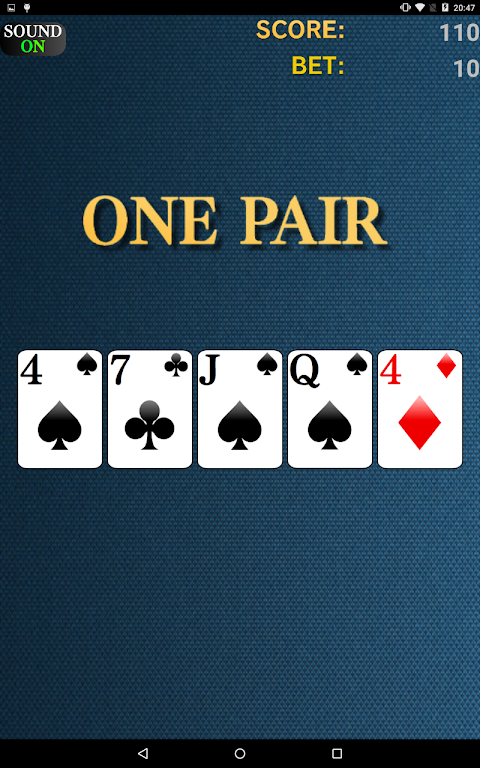 The Best Poker Card Game Screenshot 3