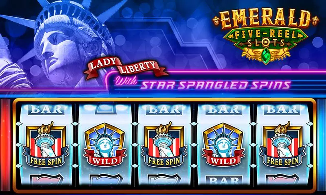 Emerald 5-Reel Free Slots: Las Vegas Slot Machines Screenshot 3