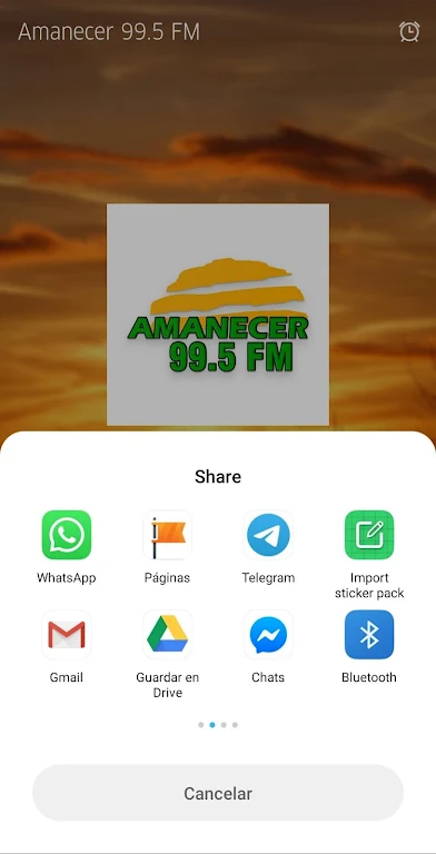 Radio Amanecer 99.5 FM Screenshot 1 