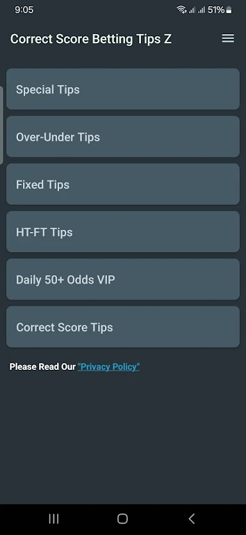 Correct Score - Betting Tips Screenshot 1 