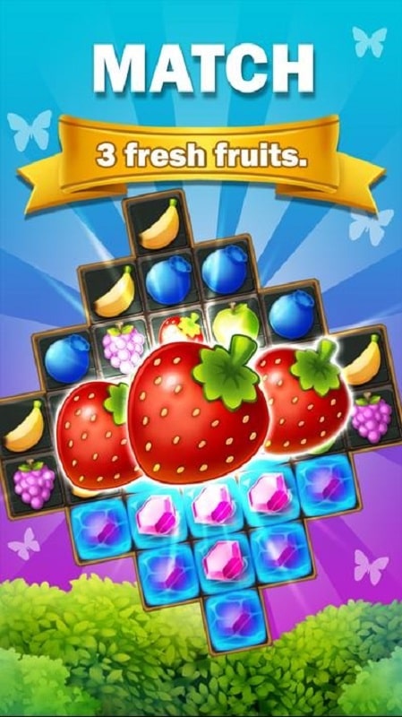 Sweet Fruits POP: Match 3 Screenshot 2 