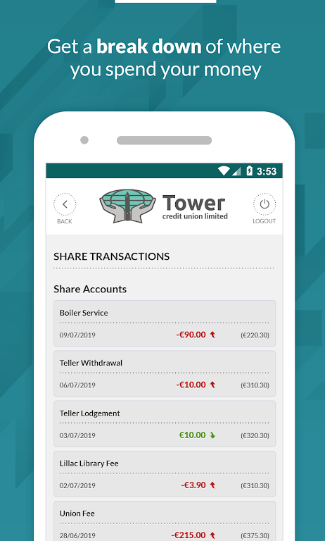 Tower Credit Union Screenshot 4