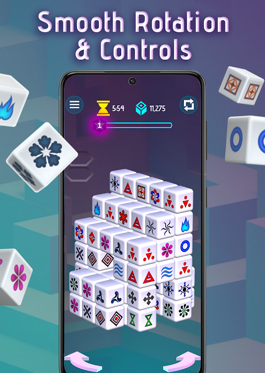 Mahjong Dimensions: 3D Puzzles Screenshot 3 