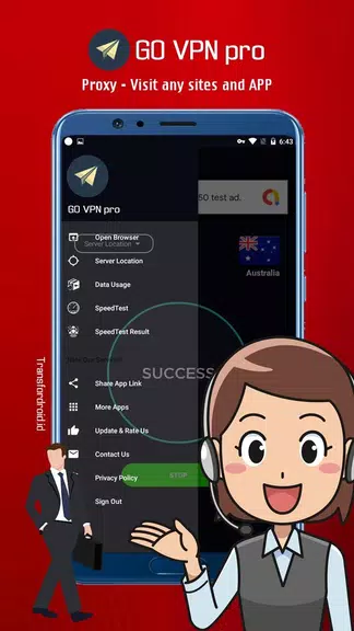 Go VPN Pro - Fastest, Safer VPN & Free Proxy Screenshot 2 